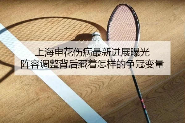 上海申花伤病最新进展曝光 阵容调整背后藏着怎样的争冠变量